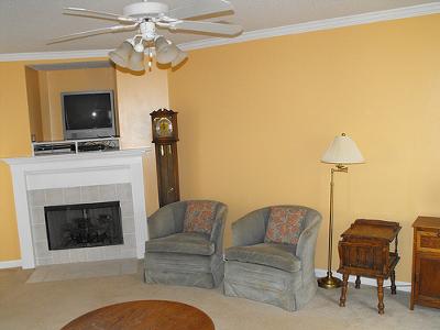 A Shade Of Yellow Tan Paint On Our Living Room Walls