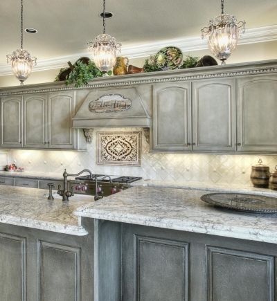 Faux Painting Kitchen Surfaces Walls Cabinets Floors Countertops
