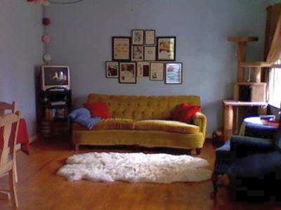 Sky Blue Paint Color in My Living Room