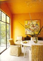 unconventional ceiling colors