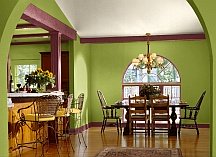 toned down interior paint color scheme