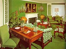green  paint color palette