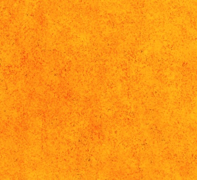 Yellow sponged on finish with an orange overglaze coat on top
