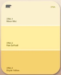 Select 3 close paint shades for this finish