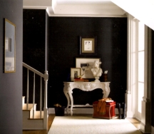 Black walls are the most dramatic painting idea