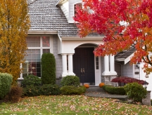 House in the fall