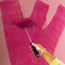 You can apply glaze with a roller or a brush You can apply glaze with a roller or a brush