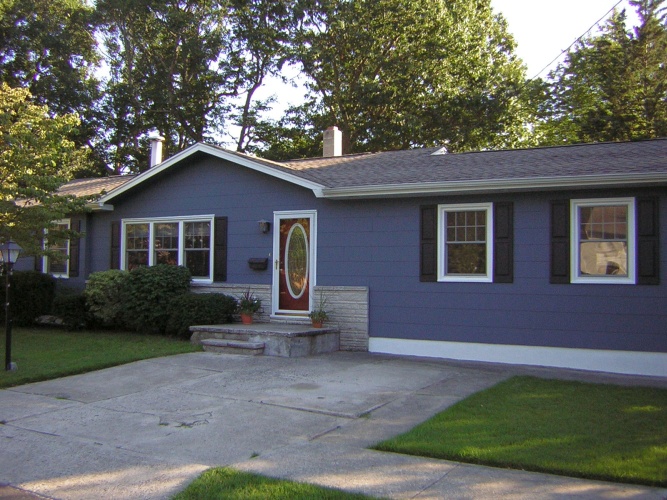 After: house with great color personality