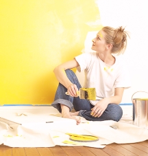 Paint and color are all you need to transform your home
