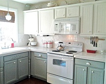 Painted kitchen