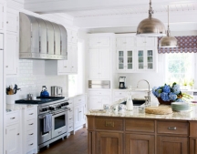 white and blue kitchen design colors