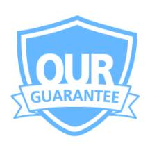 Our guarantee badge