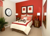 Accent walls can overwhelm an already bold decor