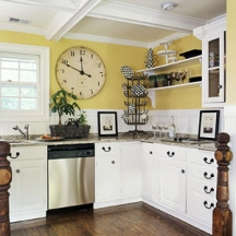 yellows and golds are very popular kitchen colors