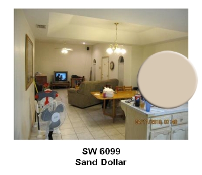 SW Sand Dollar paint color