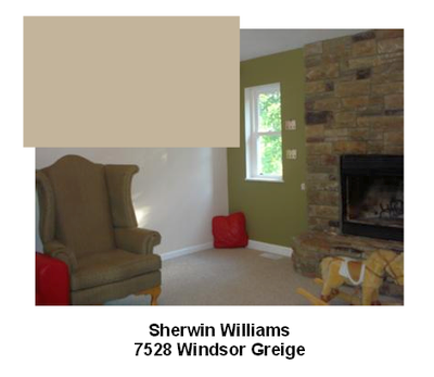 SW7528 Windsor Greige paint color