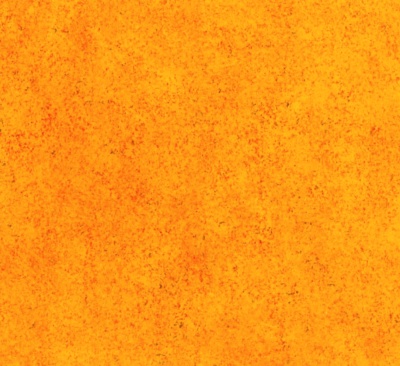 Yellow sponged on finish with an orange overglaze coat on top