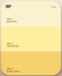 Select 3 close paint shades for this finish