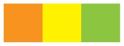 You can successfully use analogous colors for sponging off