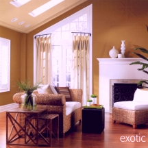 Brown as a painting and decorating color is easy to overdo