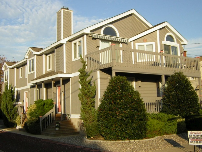 After: freshly painted exterior