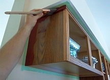 Kitchen cabinet refinishing