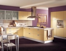 purple paint colors for kitchen walls