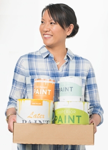Try to recycle paint before disposing of it