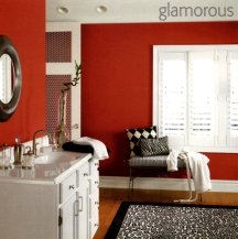 Historic red paint shades can work in any room