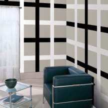 Pay attention to corners when planning your stripe pattern