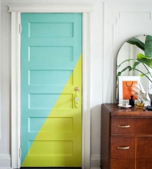 Any surface and elements can be turned into a feature with paint and color
