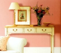 Muted pink paint colors look grown up and sophisticated