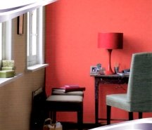 Bright pinks are often best used for painting a single accent wall