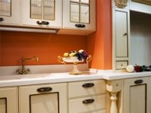 another popular kitchen color: orange