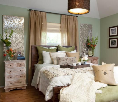 Earthy paint colors need muted accents
